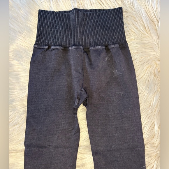 FREE PEOPLE Good Karma Leggings High-Rise 7/8 Length M/L - Picture 4 of 9